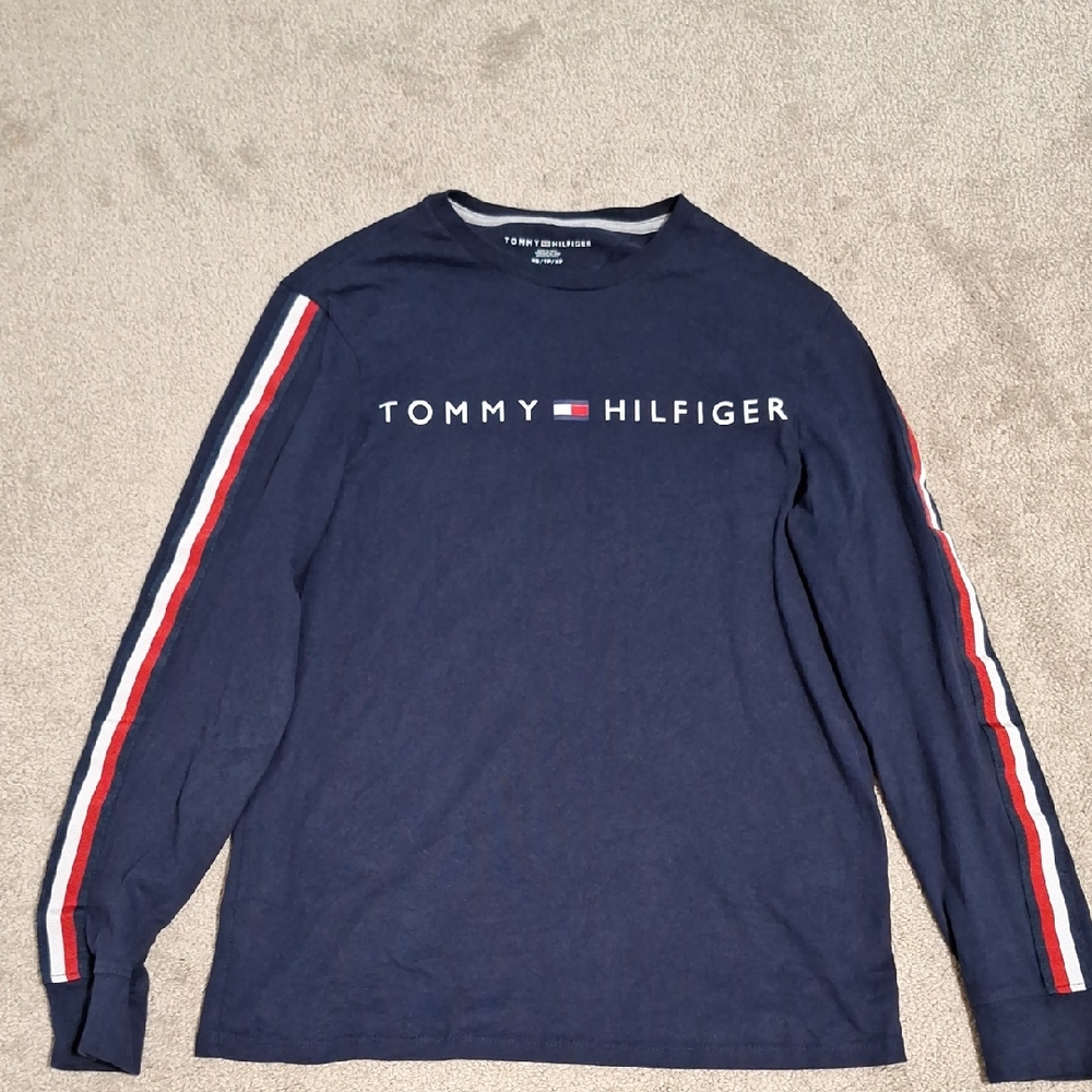 Tommy Hilfiger Logo Navy Sweatshirt
